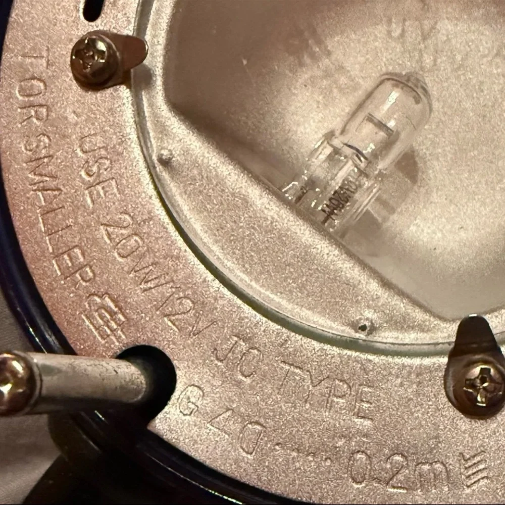 Blue Desk Lamp - Picture 3 of 4